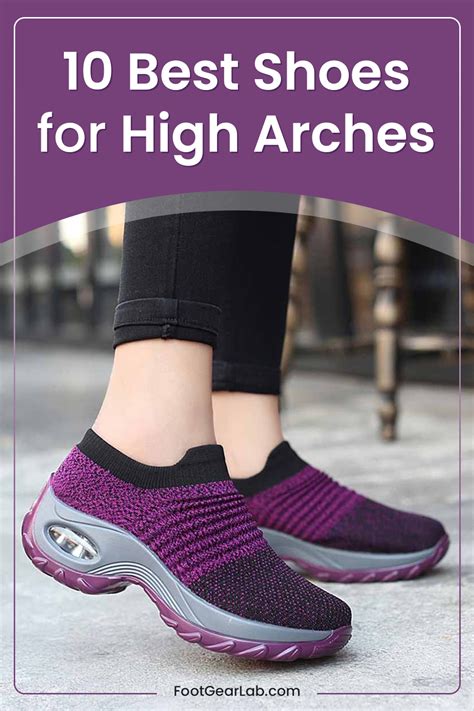 recommended shoes for high arches